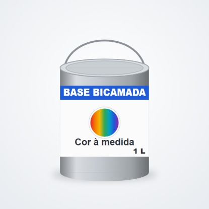 Imagem de Tinta base bicamada à medida (código de cor) 1 L