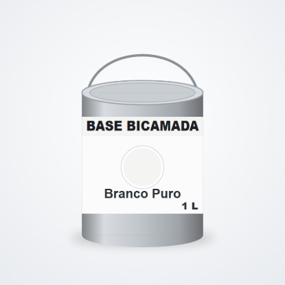 Imagem de Tinta base bicamada Branco Puro 1 L