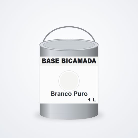 Imagem de Tinta base bicamada Branco Puro 1 L