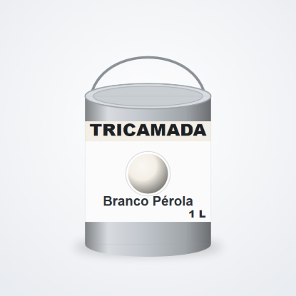 Imagem de Tinta base bicamada Branco Pérola (tricamada) 1 L