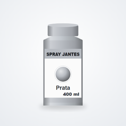 Imagem de Spray tinta para jantes Prata 400 ml