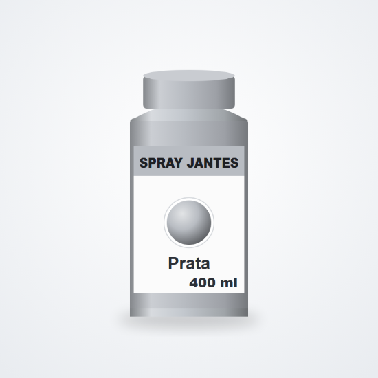 Imagem de Spray tinta para jantes Prata 400 ml