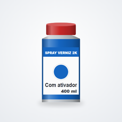 Imagem de Spray verniz 2K com ativador 400 ml