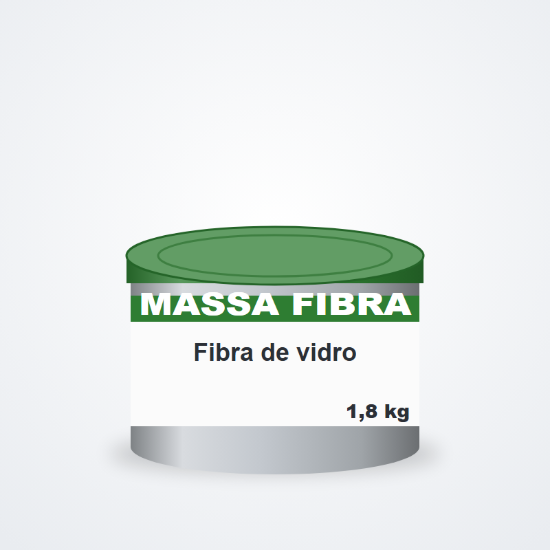Imagem de Massa com fibra de vidro 1,8 kg