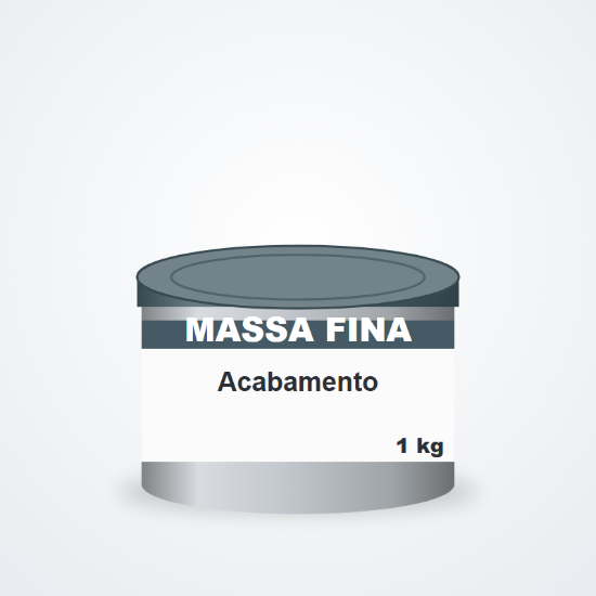 Imagem de Massa de acabamento fina 1 kg