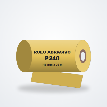 Imagem de Rolo abrasivo 115 mm x 25 m P240