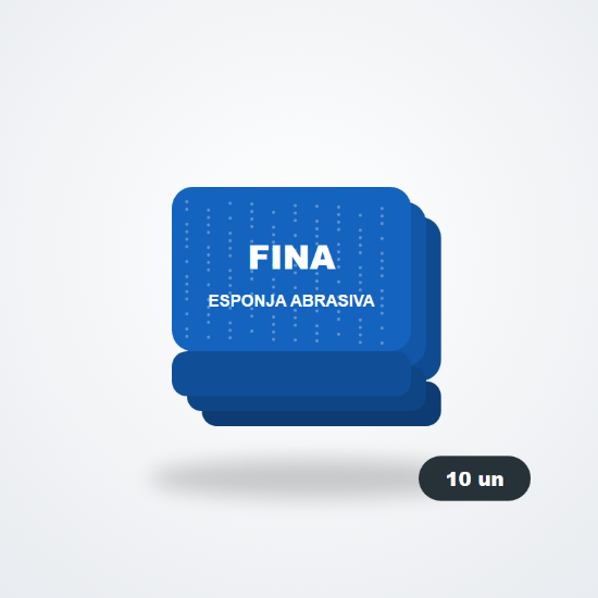 Imagem de Esponjas abrasivas finas (10 un)