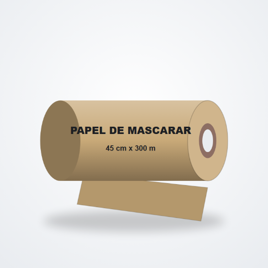 Imagem de Papel de mascarar 45 cm x 300 m