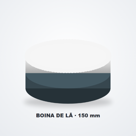 Imagem de Boina de lã para polimento 150 mm